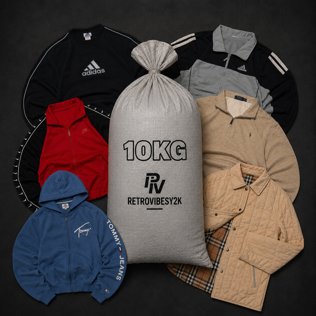 Mix 10kg premium y grado a vintage